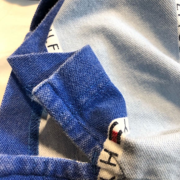 Tommy Hilfiger Polo Men’s Large blue custom fit - Picture 11 of 13